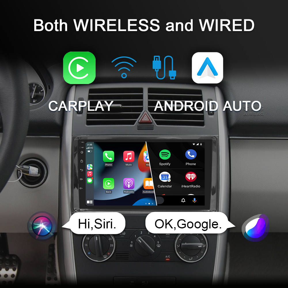 9 inch Android Touch Screen Car Radio for Mercedes Benz W906 Sprinter W169 W245 W639 Vito Viano