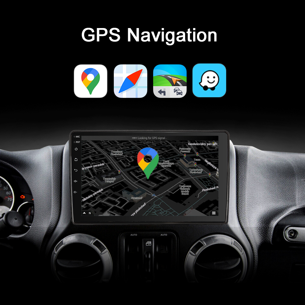 JEEP|DODGE|CHRYSLER|10-Inch Touch Screen Display|Car Radio|Universal Package