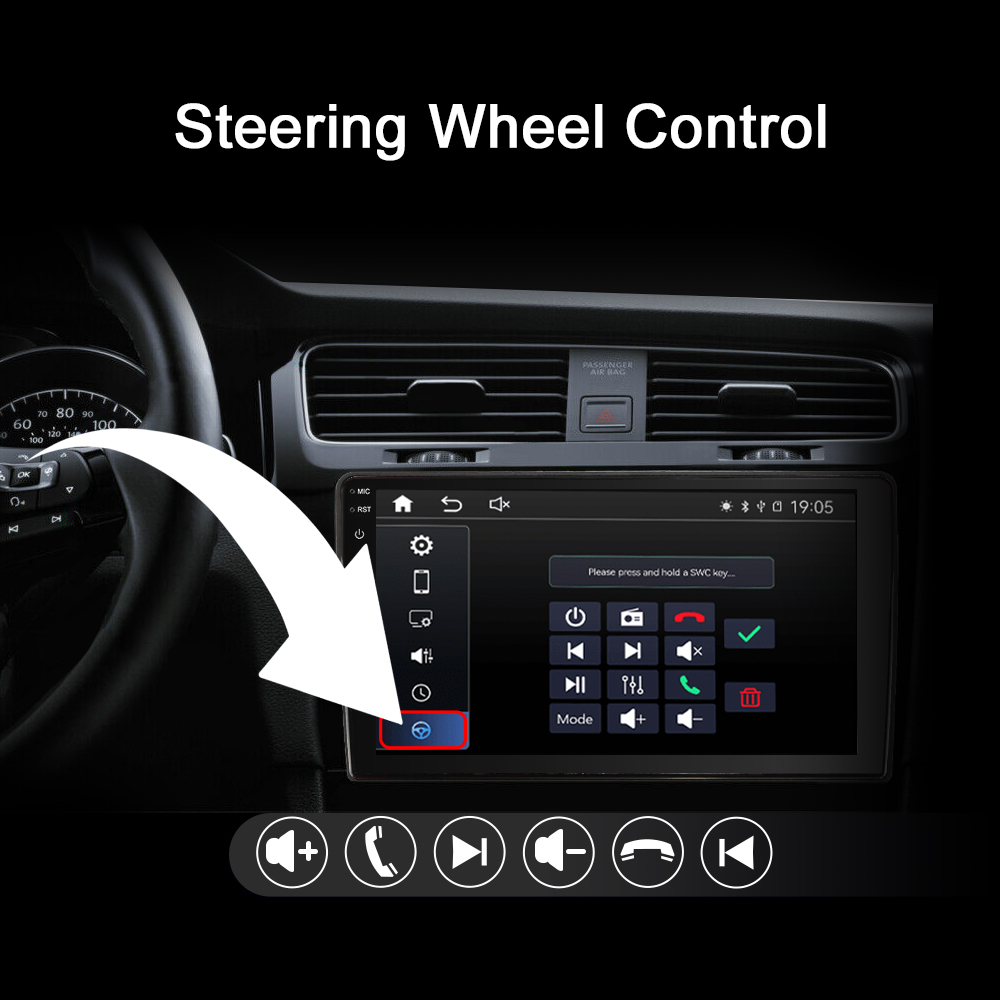 JEEP|DODGE|CHRYSLER|10-Inch Touch Screen Display|Car Radio|Universal Package