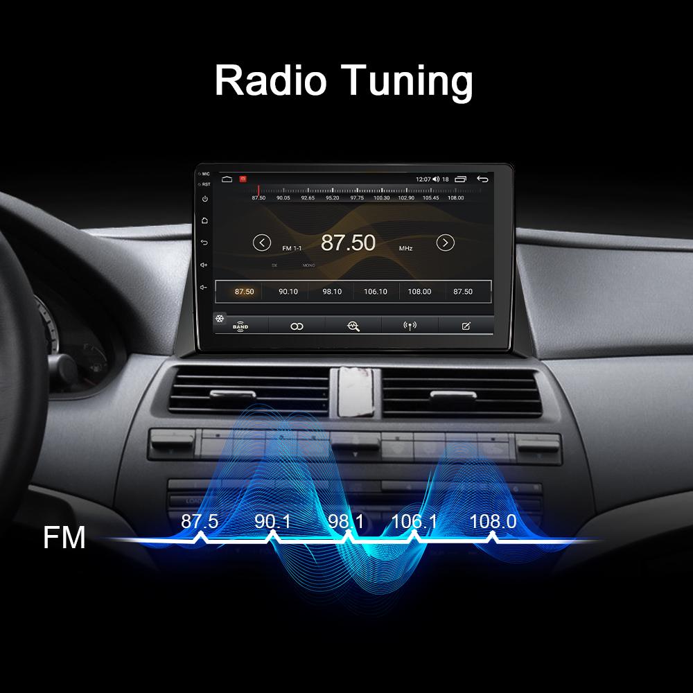 HONDA ACCORD 2008-2013|10-Inch  Display|Car Radio|Android 12