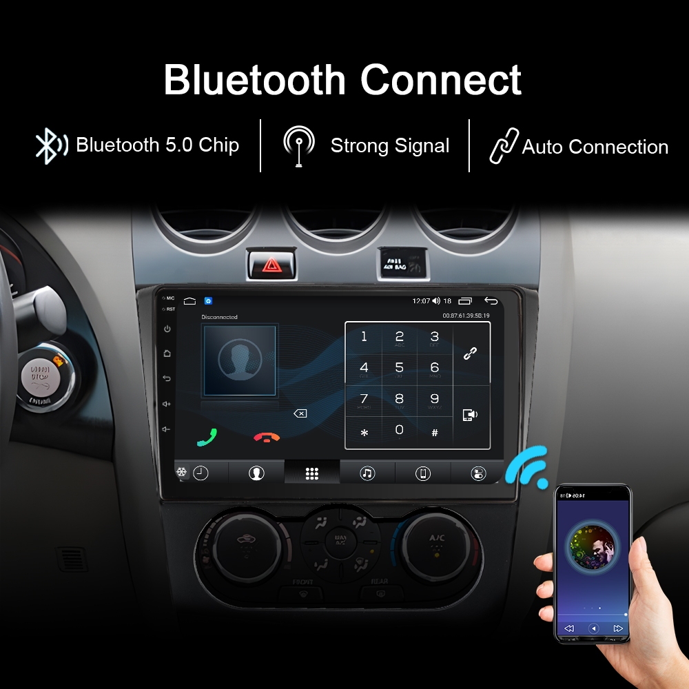  Nissan Altima 2008-2012|Apple CarPlay|Car Radio|Android 12