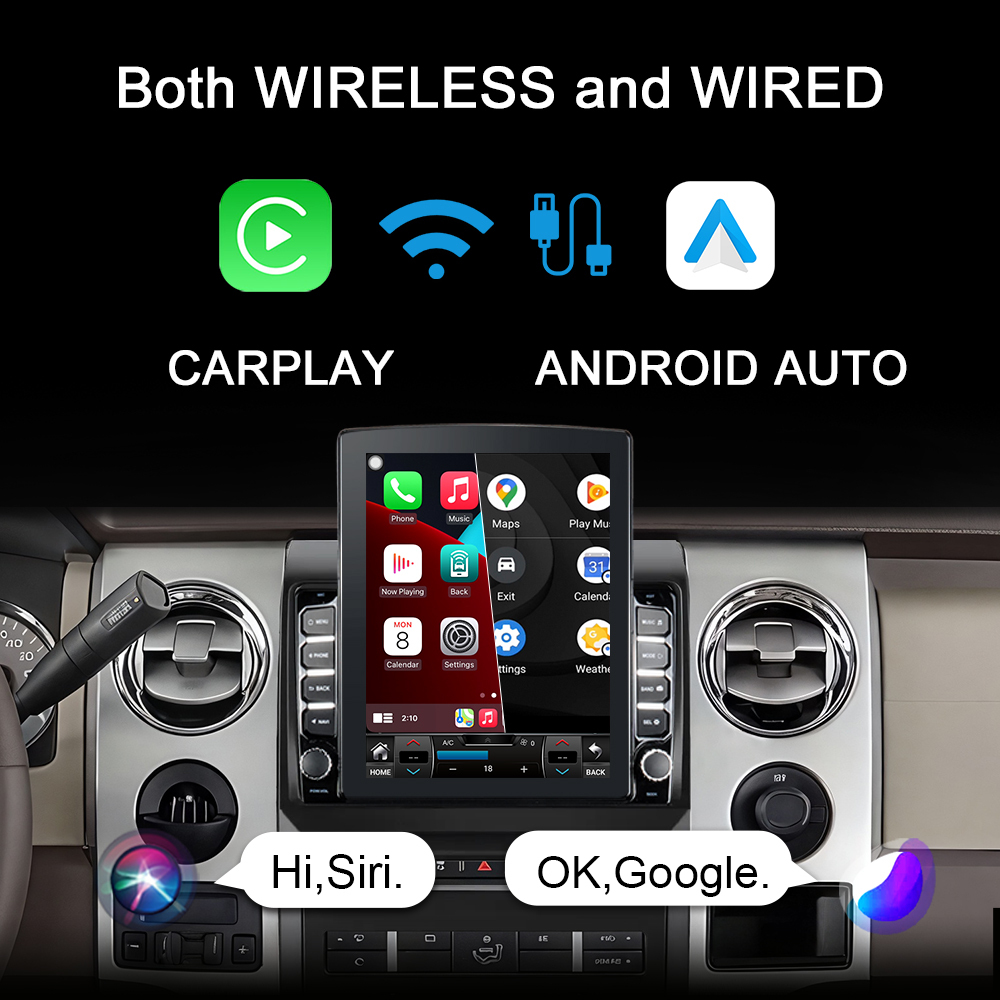 9.7"Android 12 Car Stereo For Ford F150 F-150 2009-2014