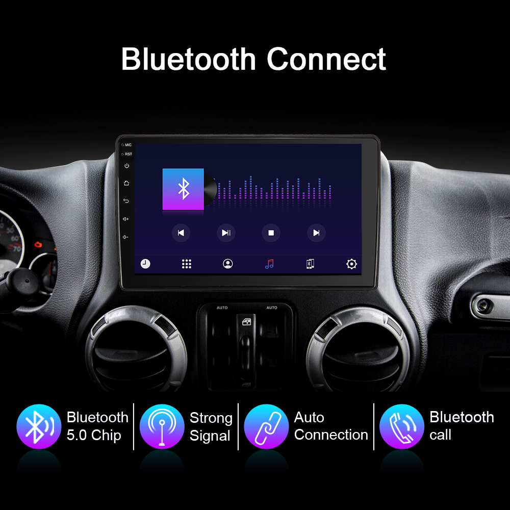 JEEP|DODGE|CHRYSLER|10-Inch Touch Screen Display|Car Radio|Universal Package
