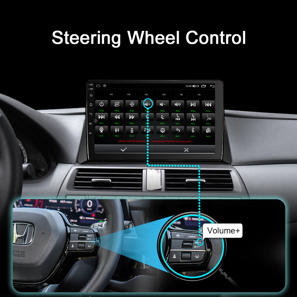 HONDA ACCORD 2008-2013|10-Inch  Display|Car Radio|Android 12