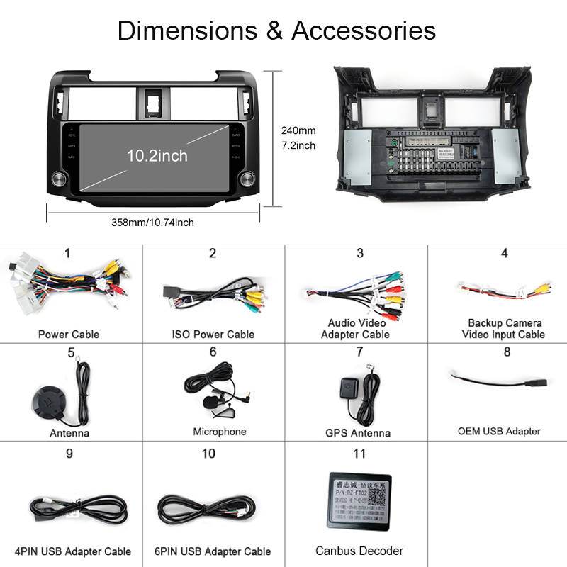 10.25 inch Android Car Radio