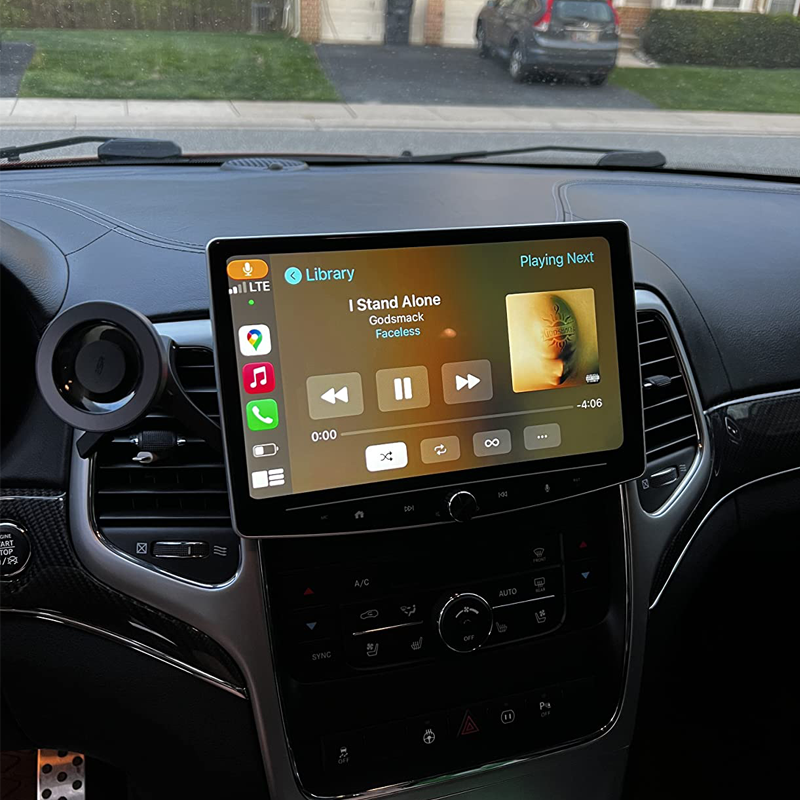 10-inch Double DIN Android Knob-Adjustable Touch Screen Car Radio