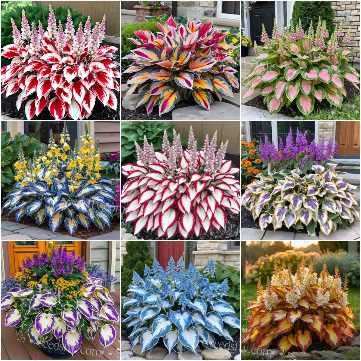 🌿Hosta Seeds – Lush Foliage for Shaded Gardens!