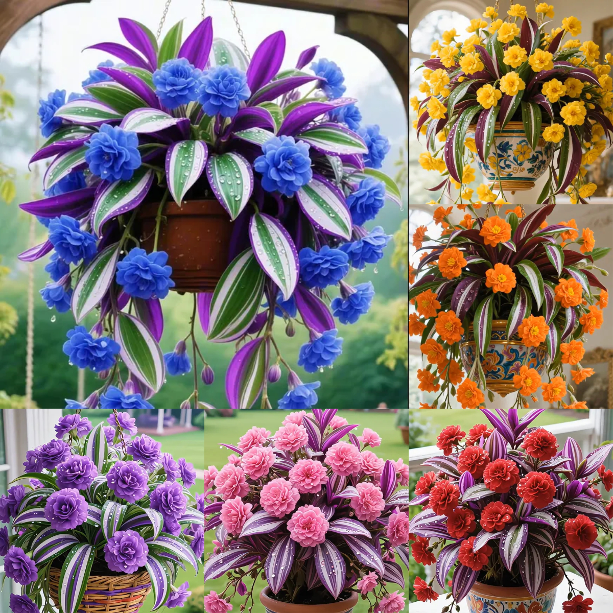 💐Four Seasons Ornamental Oil Painting Wedding Orchid Seeds—Dream, Hope and Eternity