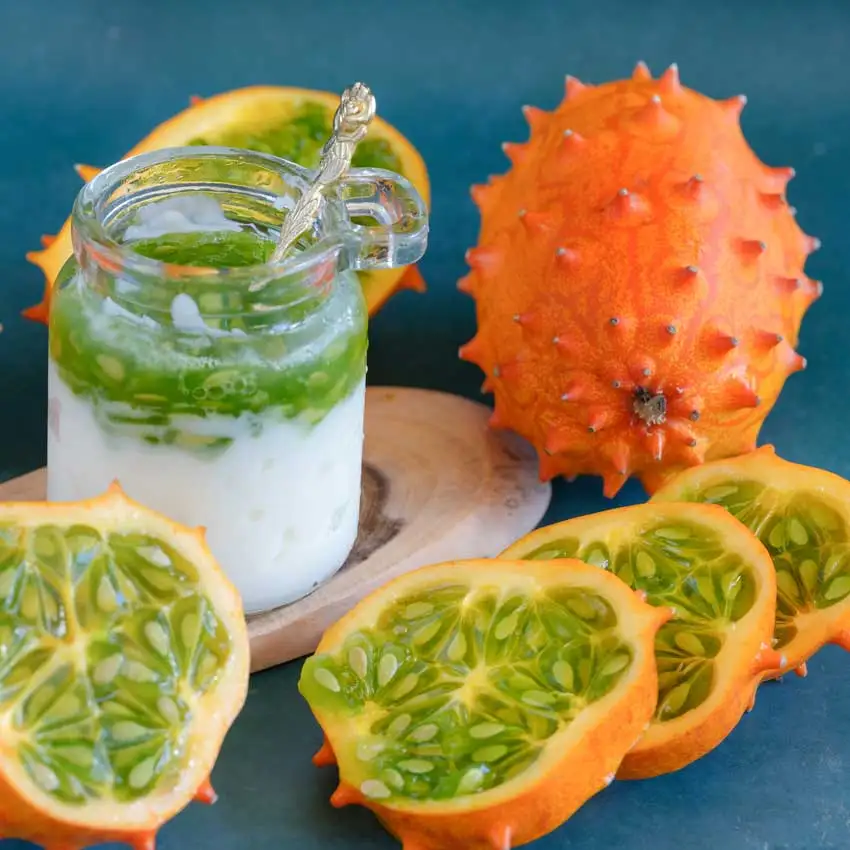 Kiwano Melon, African Horned Cucumber, Fruit Heirloom Seeds