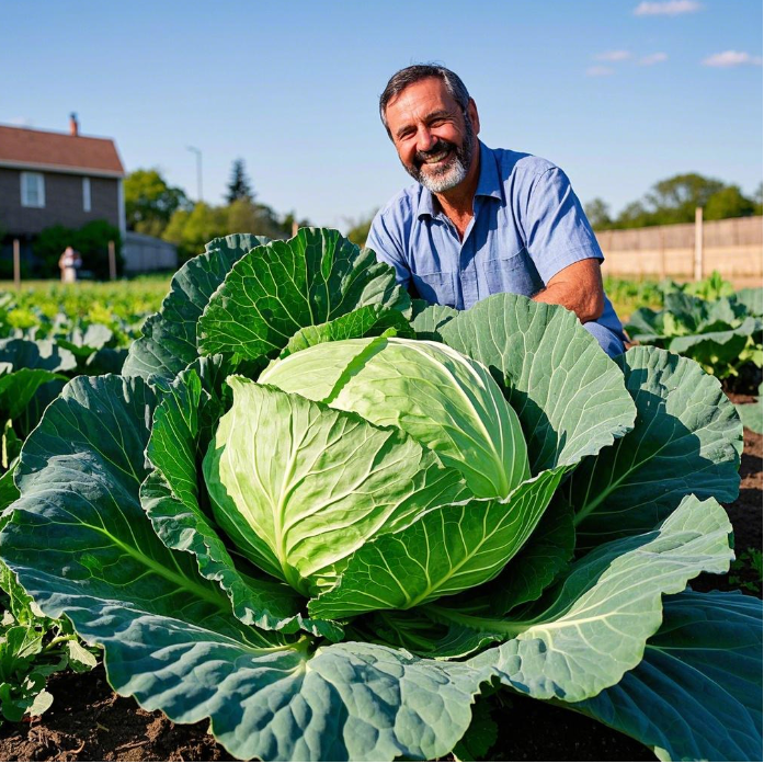 🥬 Giant Russian Cabbage Seeds: Grow Big, Bold, and Beautiful!