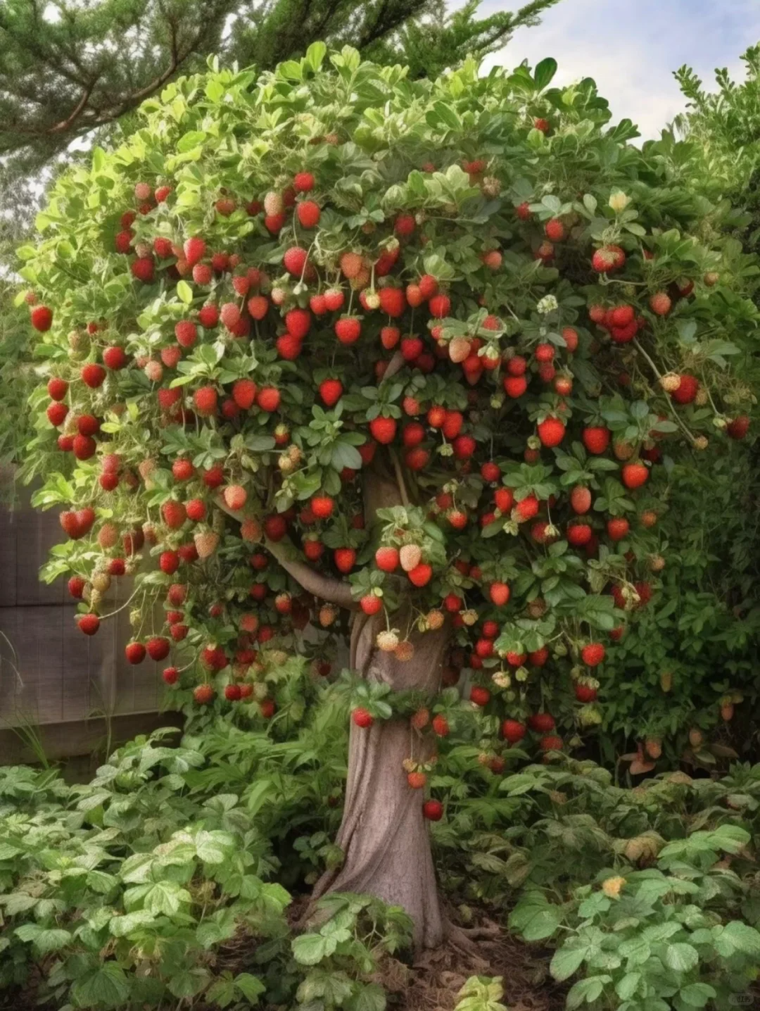 Draping Strawberry Seeds🍓