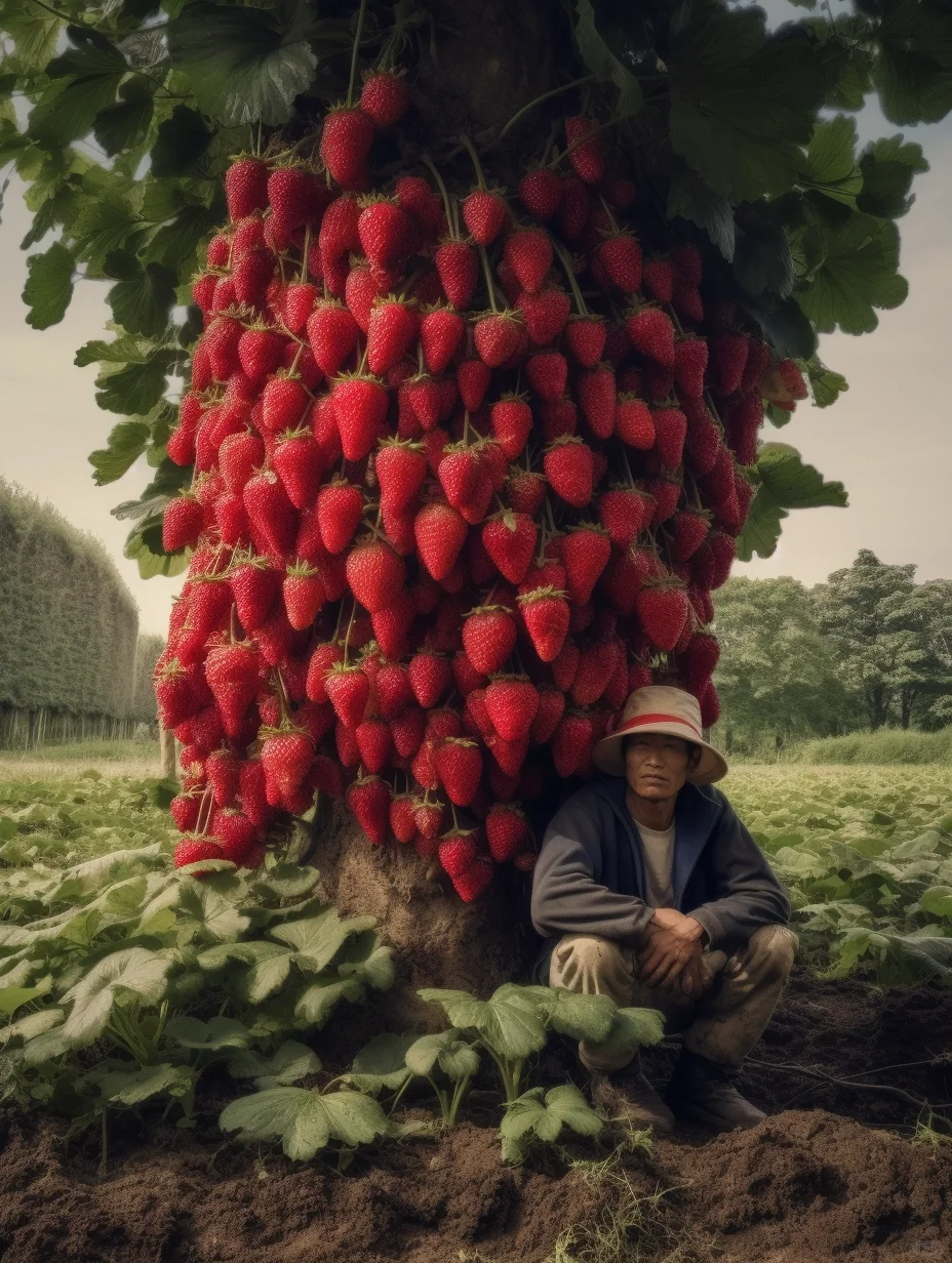 Draping Strawberry Seeds🍓