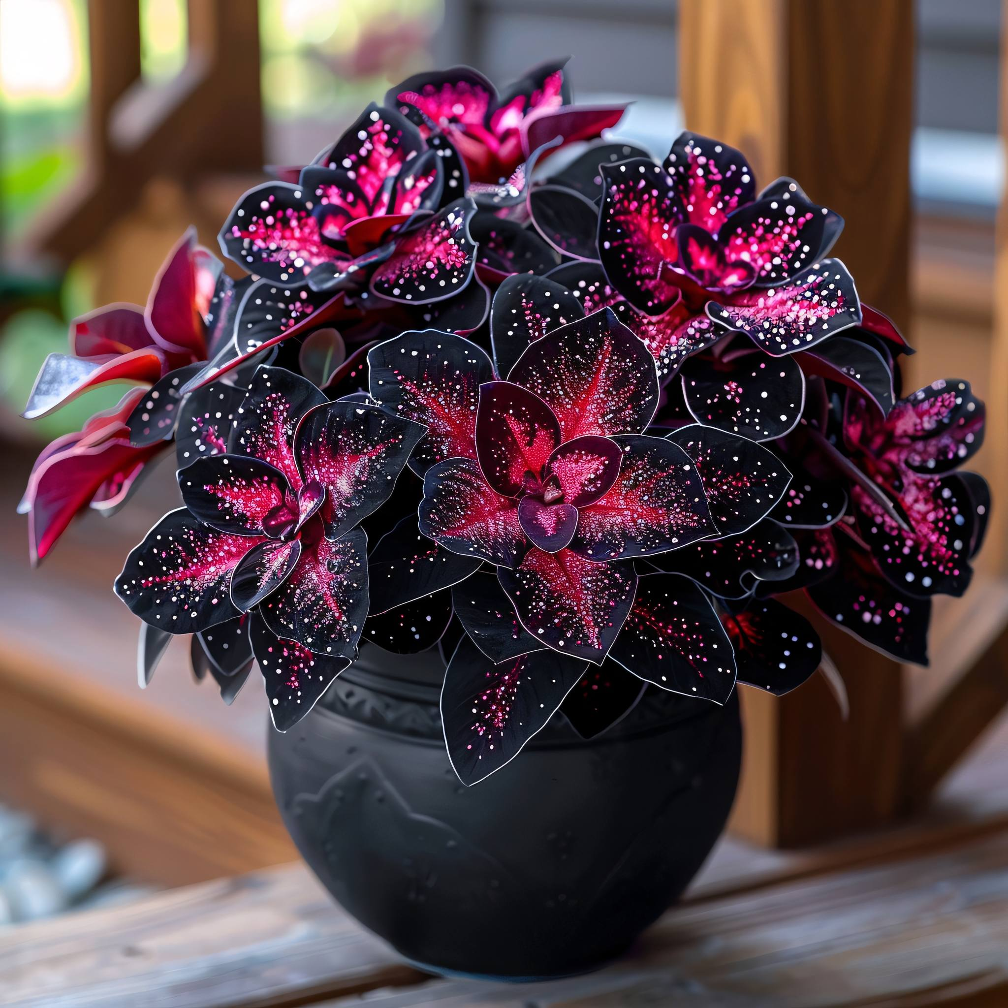 Rare Galaxy Begonia 🌌☘️ - Interior Design, Foliage Plants ✨🏘️