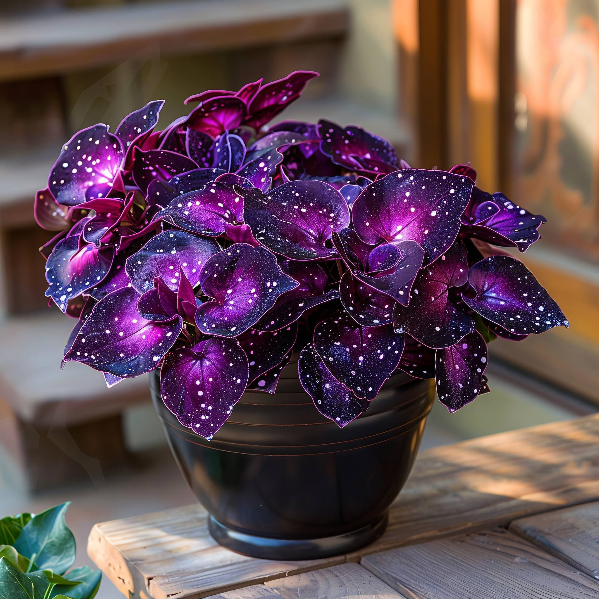 Rare Galaxy Begonia 🌌☘️ - Interior Design, Foliage Plants ✨🏘️