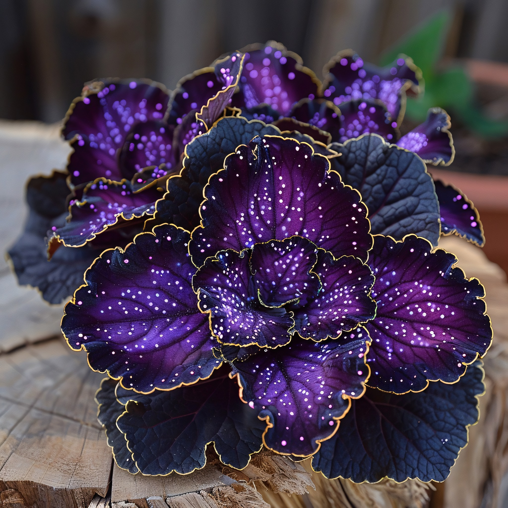 Rare Galaxy Begonia 🌌☘️ - Interior Design, Foliage Plants ✨🏘️
