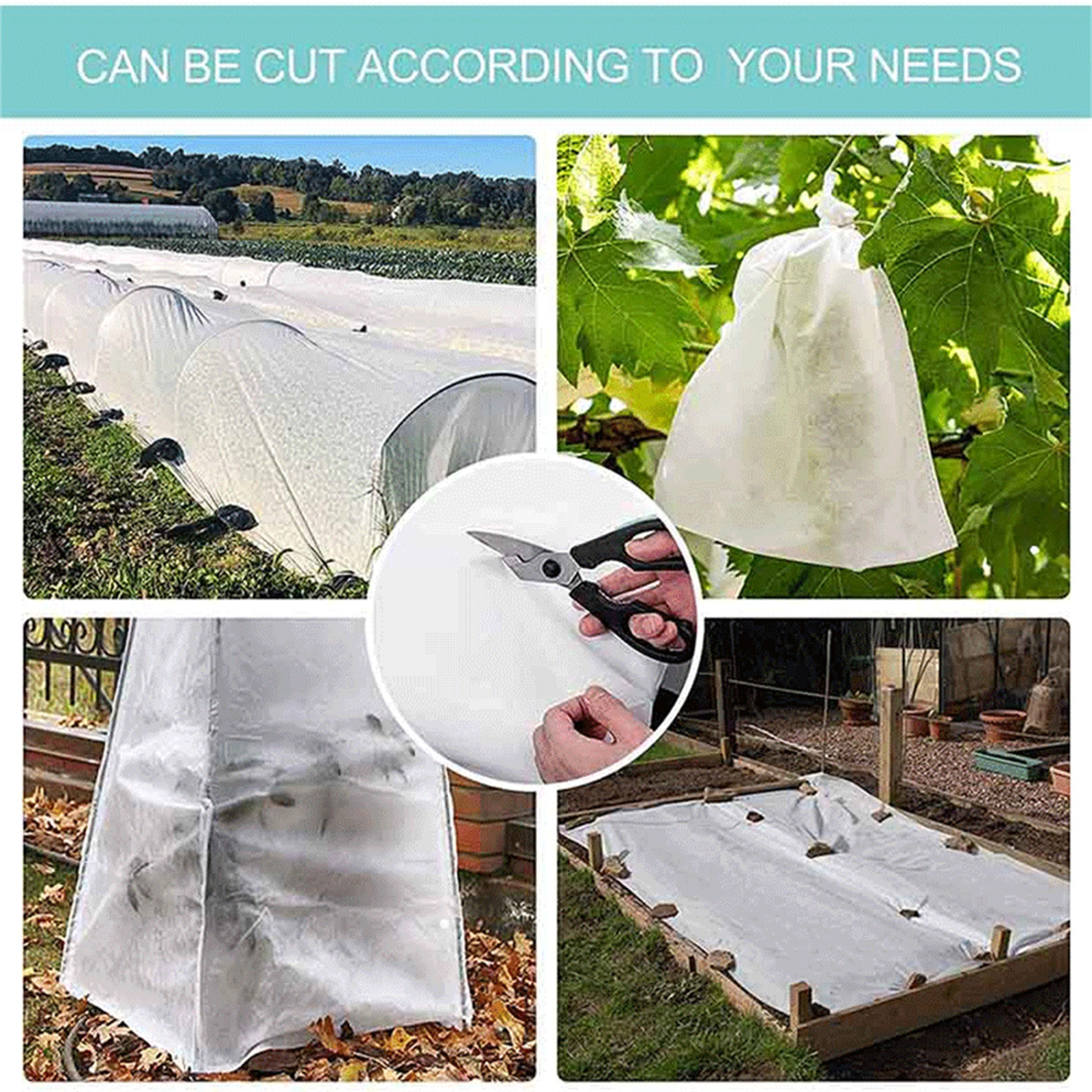 Plant Covers-Protection Floating Row-Cover Garden Fabric Plant Cover For  Winter Frost Protection Sun Protection For Winter Frost And Cold Cover -  Walmart.com