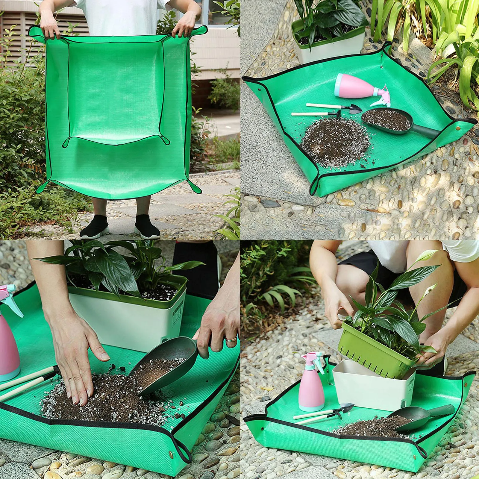 Planting Mat Foldable Waterproof Potting Pad For Gardening, Potting,  Transplanting 30cm To 100cm From Homepro9, $4.22 | DHgate.Com