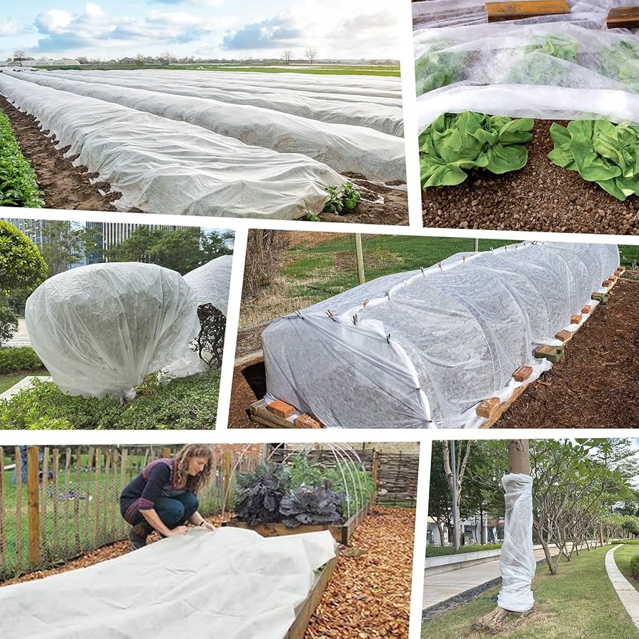 ECCOGREAT 10 FT x 50 FT Garden Fleece Frost Protection Plant Cover, 1.1 oz  Breathable Light Water Permeable Plant Covers, Freeze and Sun Protection  Against Insect Pests : Amazon.ca: Patio, Lawn & Garden