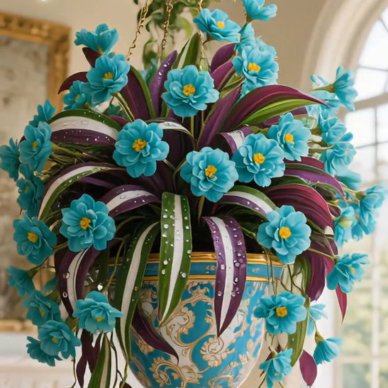 💐Four Seasons Ornamental Oil Painting Wedding Orchid Seeds—Dream, Hope and Eternity