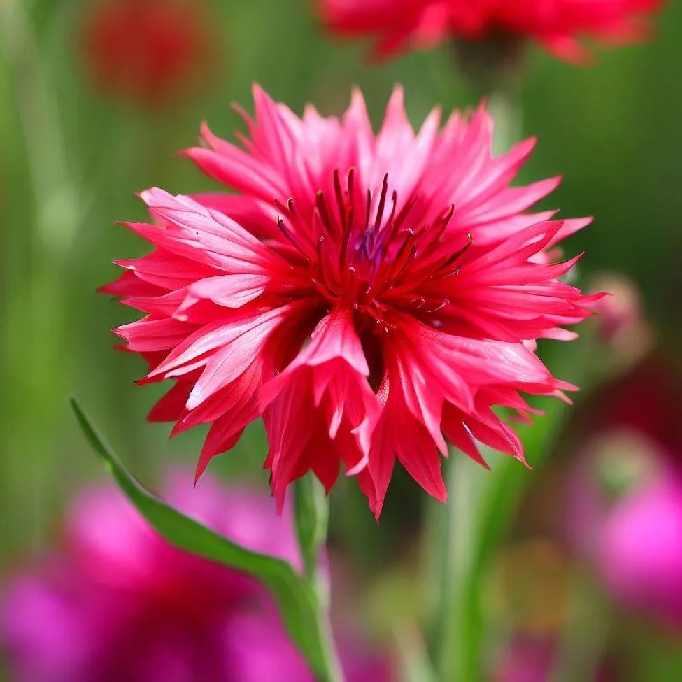 Red Centaurea Cyanus Flower Seeds