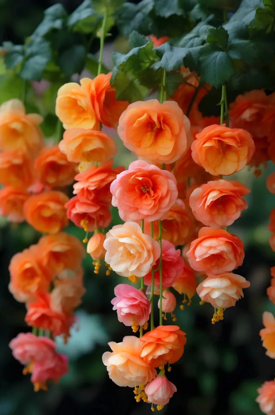 Draping Silk Begonia Seeds