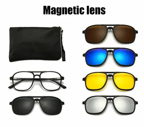 🔥HOT SALE - Replaceable Lens 6-in-1 Sunglasses