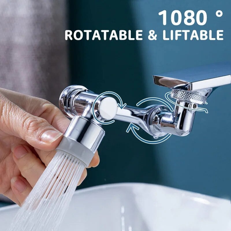 1080° Rotatable Mechanical Arm Faucet