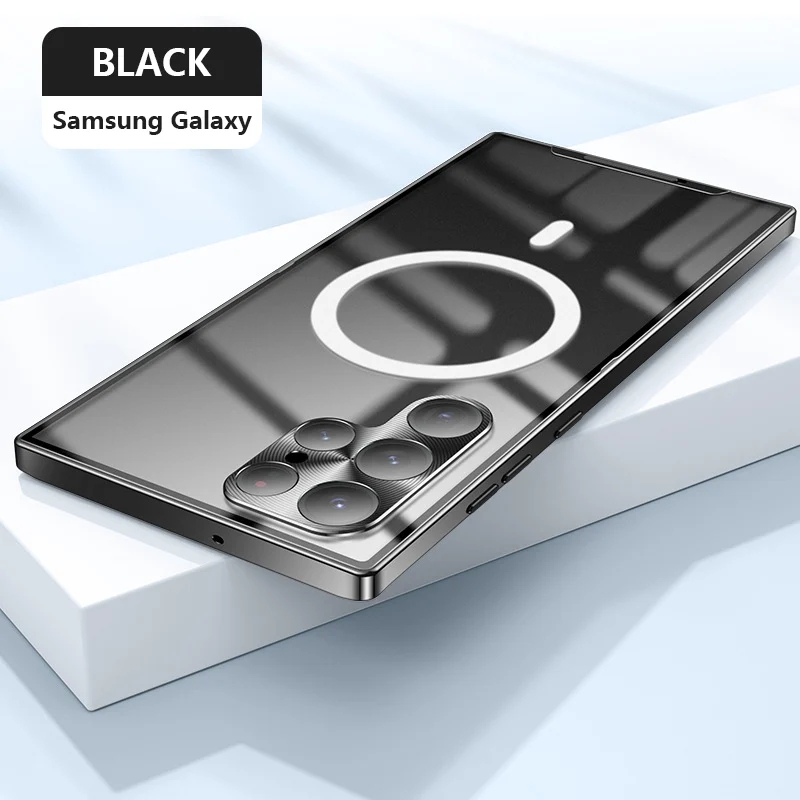 Samsung Metal Magnetic Case with Camera Lens Protection