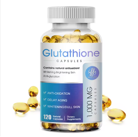 120pcs L-Glutathione Capsules Collagen Antioxidant Anti-Aging Skin Whitening Glutathione Capsules