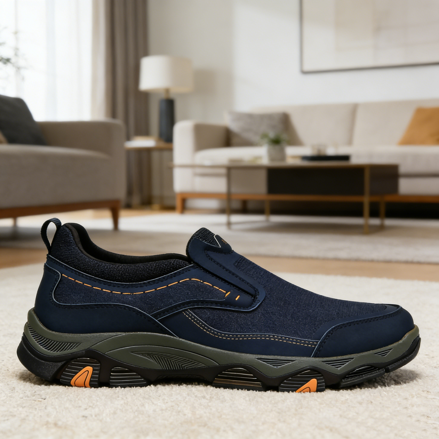 ⏰Last Day! 45% OFF 🔥HIKER®Men's Genuine Leather Orthopedic Outdoor Breathable  Walking Shoes