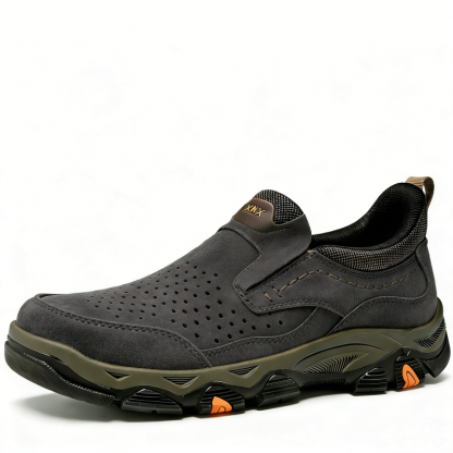 ⏰Last Day! 60% OFF 🔥WIDERFIT®Men's Genuine Leather Orthopedic Outdoor Breathable  Walking Shoes