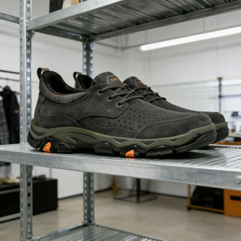 ⏰Last Day! 45% OFF 🔥HIKER®Men's Genuine Leather Orthopedic Outdoor Breathable  Walking Shoes