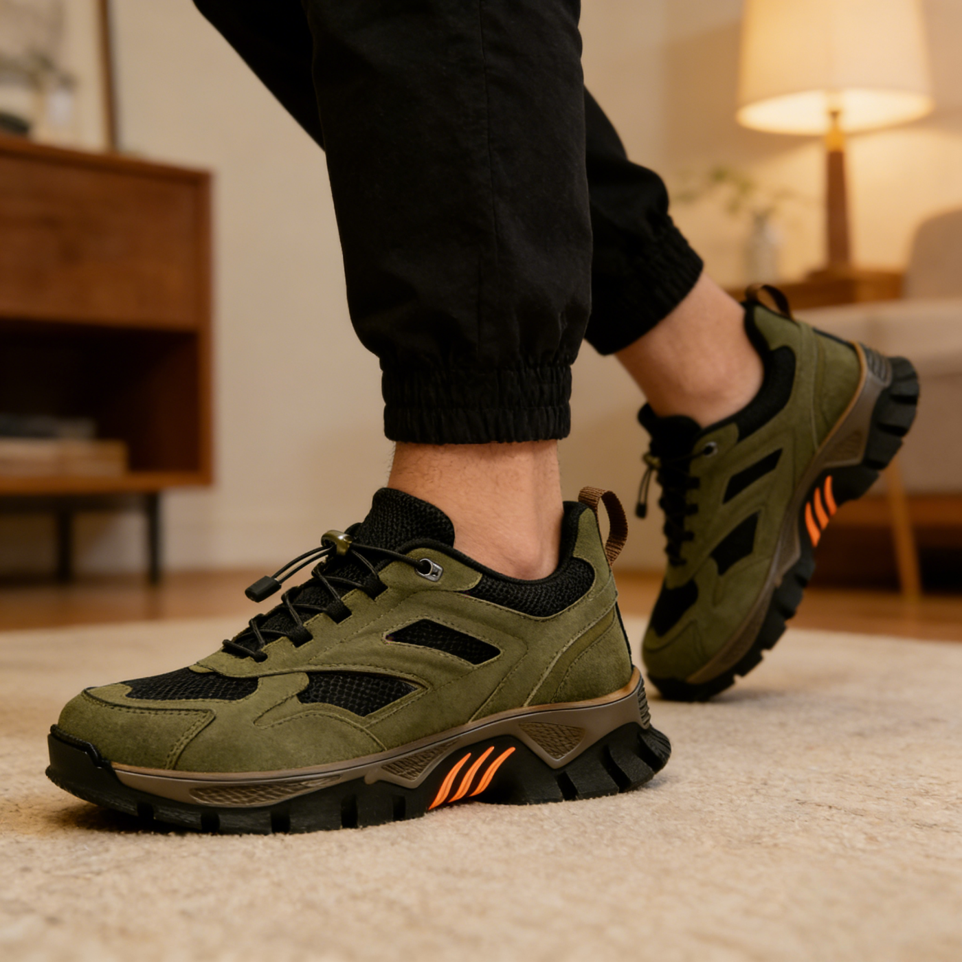 ⏰Last Day! 45% OFF 🔥HIKER®Men's Genuine Leather Orthopedic Outdoor Breathable  Walking Shoes