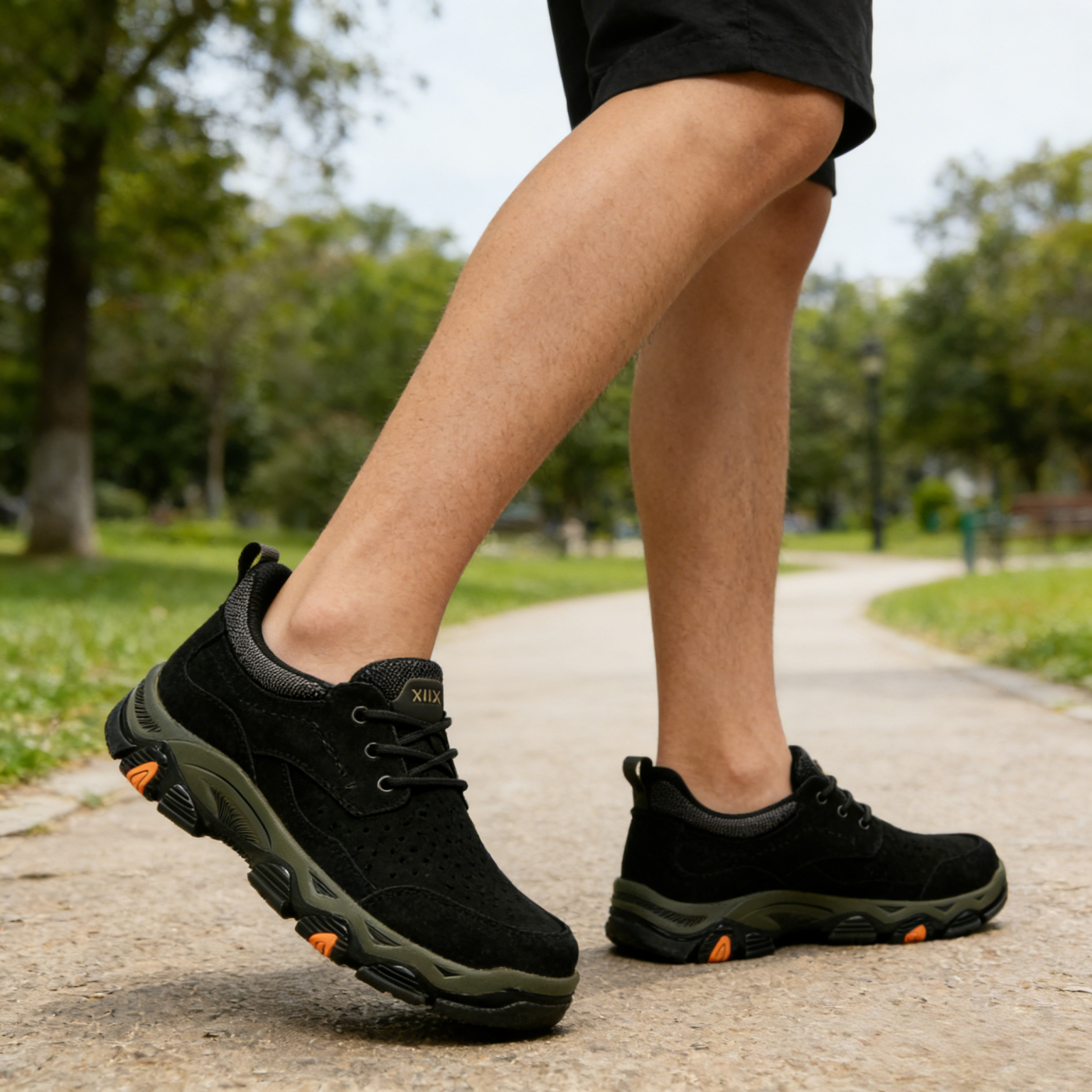 ⏰Last Day! 45% OFF 🔥HIKER®Men's Genuine Leather Orthopedic Outdoor Breathable  Walking Shoes