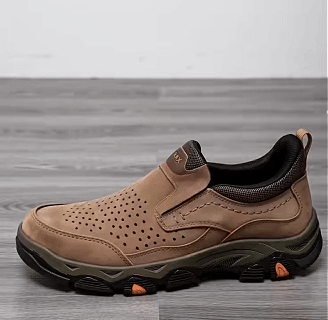 ⏰Last Day! 60% OFF 🔥WIDERFIT®Men's Genuine Leather Orthopedic Outdoor Breathable  Walking Shoes
