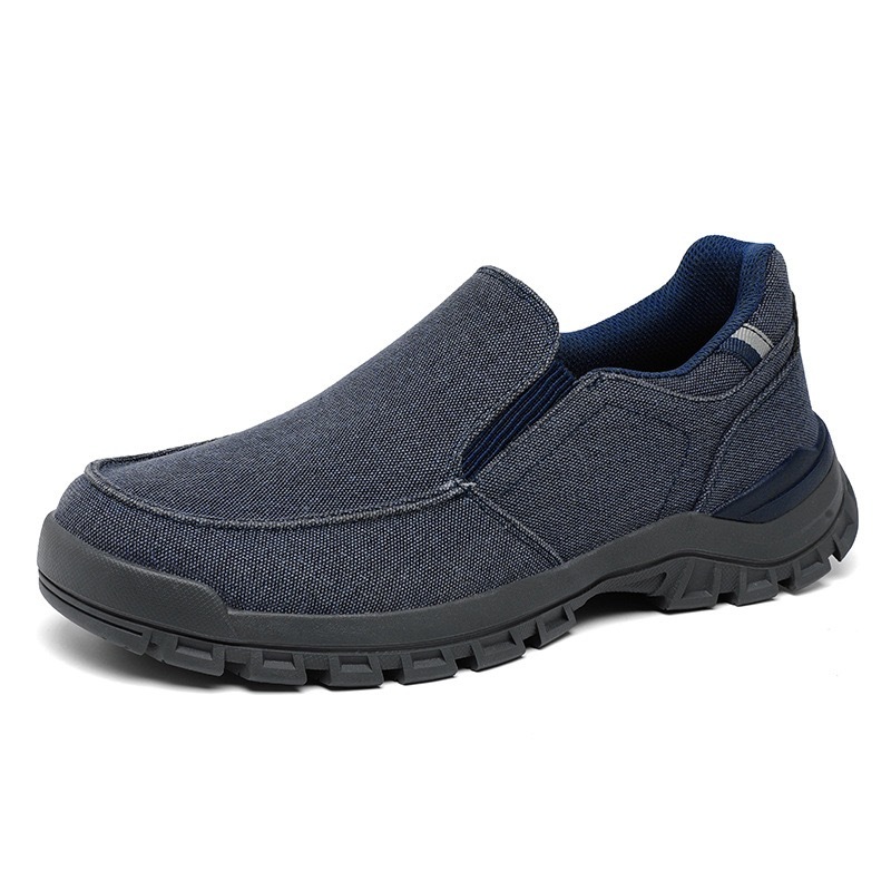mens canvas orthopedic walking shoes
