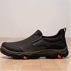 ⏰Last Day! 60% OFF 🔥WIDERFIT®Men's Genuine Leather Orthopedic Outdoor Breathable  Walking Shoes