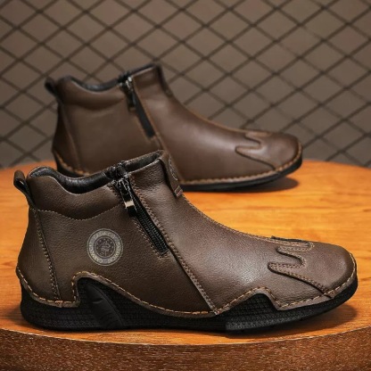 ⏰Last Day! 45% OFF  🔥GARB®Men's Handmade Genuine Leather Outdoor Waterproof Boot