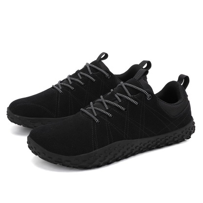 mens genuine leather orthopedic barefoot shoes