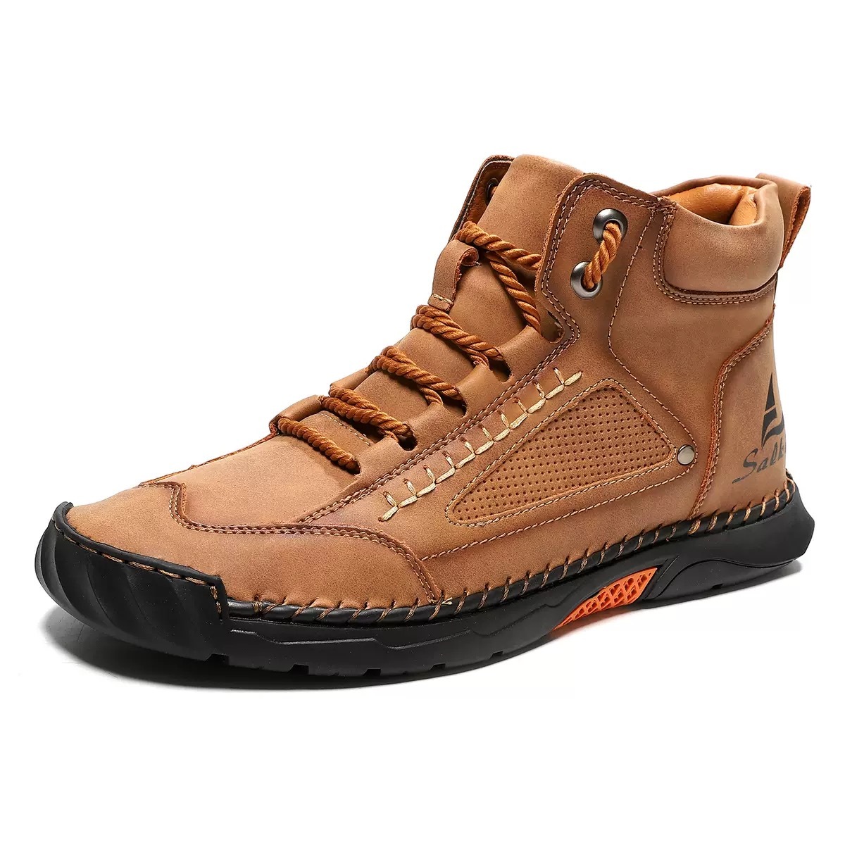 ⏰Last Day! 45% OFF 🔥HIKER®Men's Genuine Leather Outdoor Waterproof Orthopedic Walking Shoes