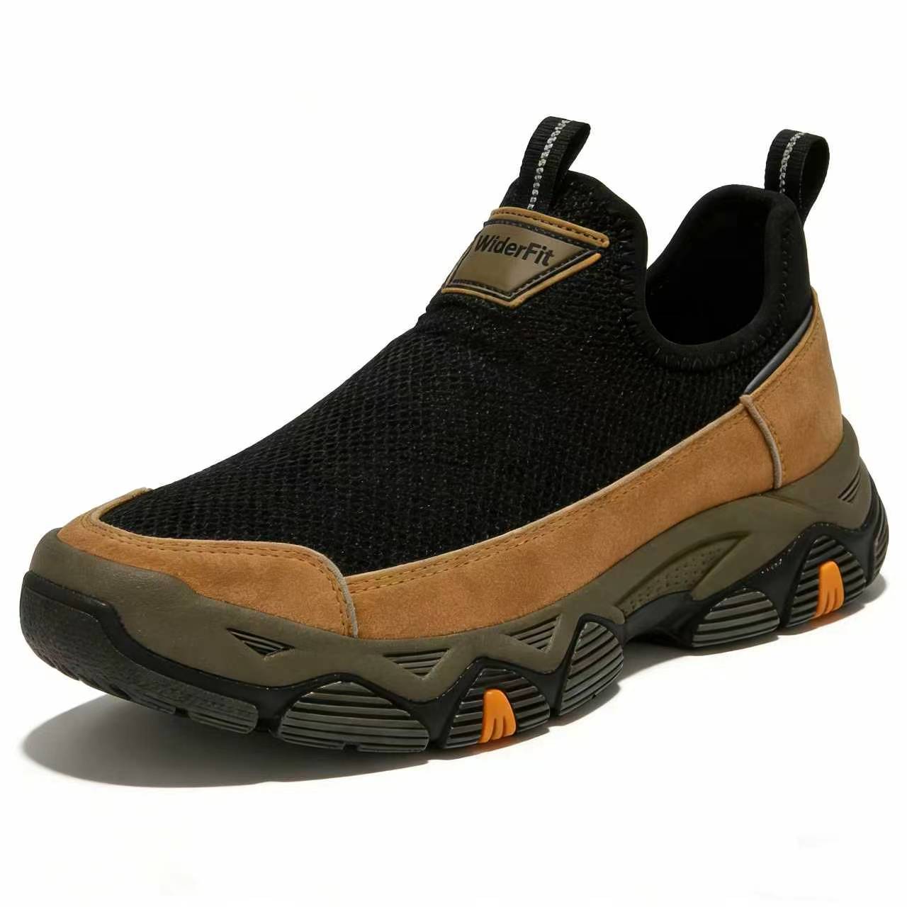 ⏰Last Day! 60% OFF 🔥WIDERFIT®Men's Genuine Leather Orthopedic Outdoor Breathable Walking Shoes