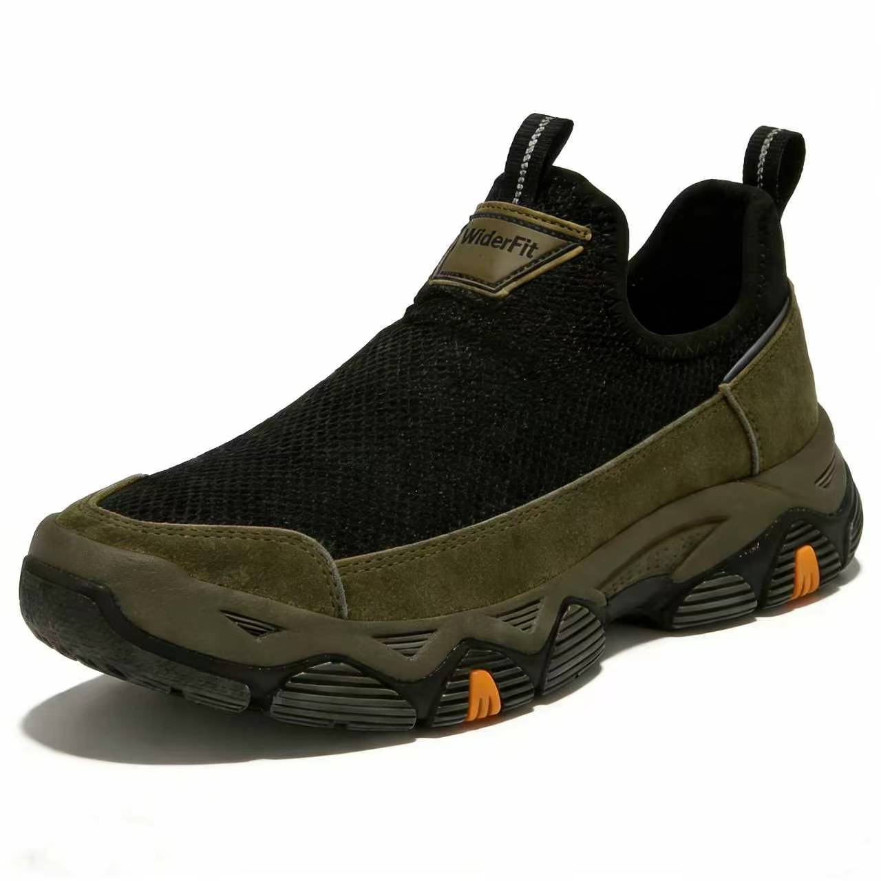 ⏰Last Day! 60% OFF 🔥WIDERFIT®Men's Genuine Leather Orthopedic Outdoor Breathable  Walking Shoes