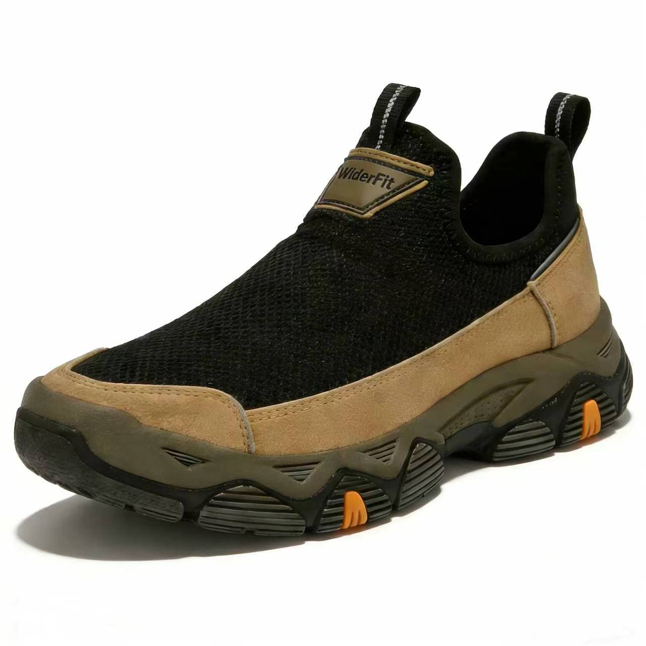 ⏰Last Day! 60% OFF 🔥WIDERFIT®Men's Genuine Leather Orthopedic Outdoor Breathable  Walking Shoes