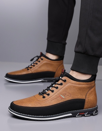 ⏰Last Day! 45% OFF 🔥HIKER®Men's Genuine Leather Outdoor Waterproof Orthopedic Walking Shoes