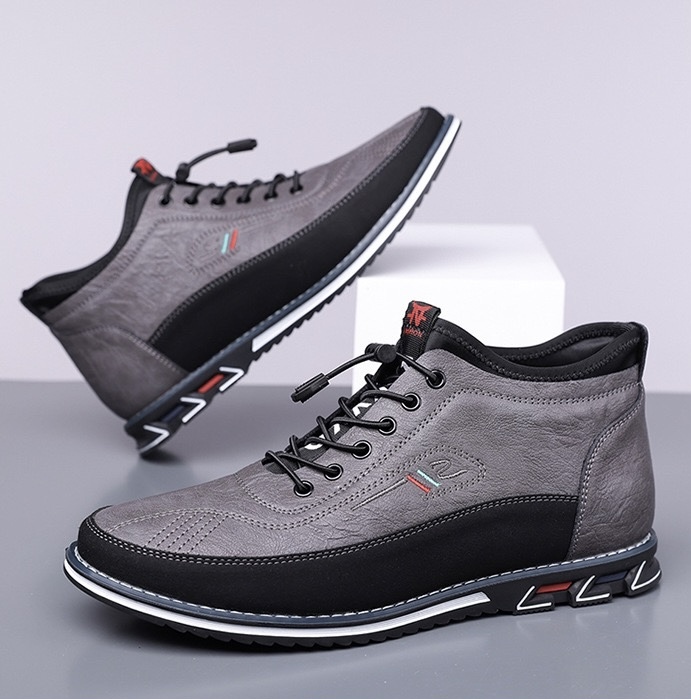 ⏰Last Day! 45% OFF 🔥HIKER®Men's Genuine Leather Outdoor Waterproof Orthopedic Walking Shoes