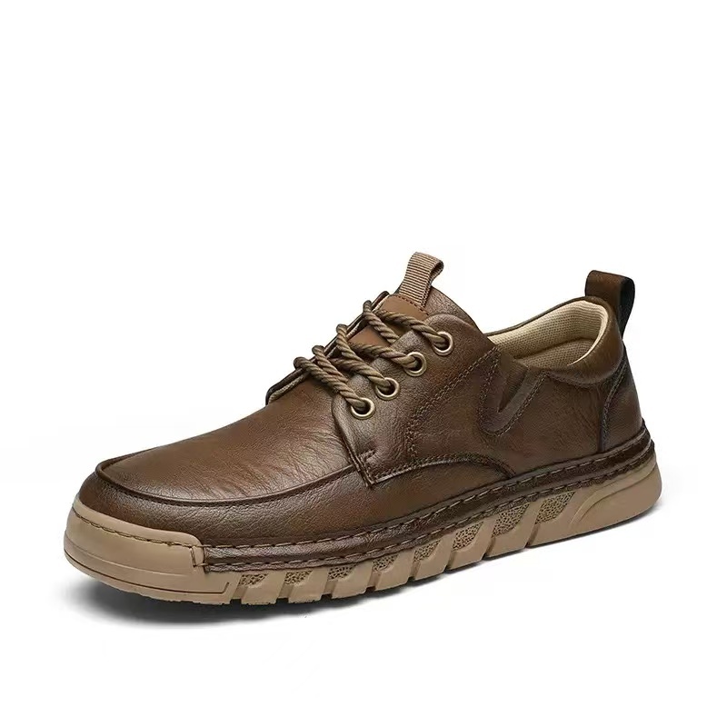 ⏰Last Day! 45% OFF 🔥GARB®Men's Genuine Leather Outdoor Slip-On Loafers with Arch Support & Wide Toe Box