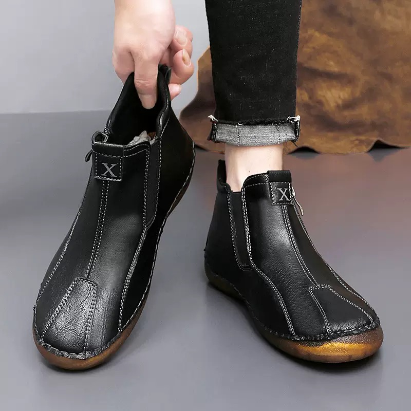 ⏰Last Day! 45% OFF  🔥GARB®Men's Handmade Genuine Leather Outdoor Waterproof Boot