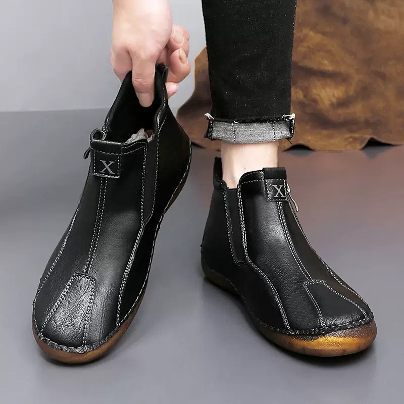 ⏰Last Day! 45% OFF  🔥GARB®Men's Handmade Genuine Leather Outdoor Waterproof Boot