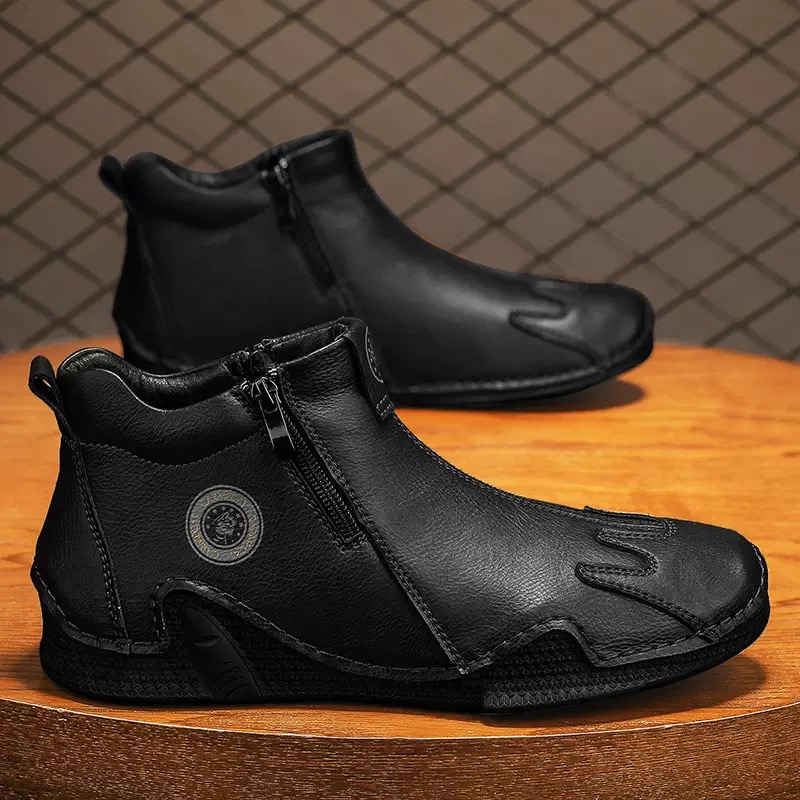 ⏰Last Day! 45% OFF  🔥GARB®Men's Handmade Genuine Leather Outdoor Waterproof Boot