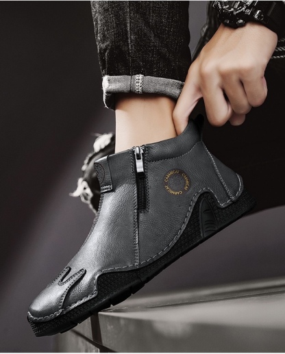 ⏰Last Day! 45% OFF  🔥GARB®Men's Handmade Genuine Leather Outdoor Waterproof Boot